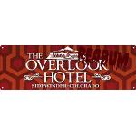 Grindstore Insegna Metallica The Overlook Hotel 30.5 x 10.1cm