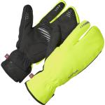 GripGrab Nordic 2 Windproof Deep Winter Lobster Gloves - Guanti ciclismo Yellow Hi-Vis M
