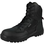 GROUNDWORK Stivale militare della polizia di sicurezza di combattimento tattico della caviglia degli stivali della caviglia di sicurezza, Onice, 39 1/3 EU