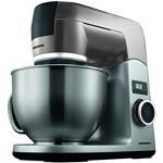 Grundig KMP8650S - Robot da cucina, 1000 W, 4,6 L, in acciaio inox, colore: Nero/Argento