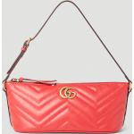 Gucci Gg Marmont Shoulder Bag - Woman Shoulder Bags Red One Size