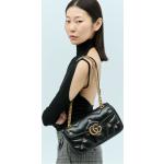 Gucci Gg Marmont Small Shoulder Bag - Woman Shoulder Bags Black One Size