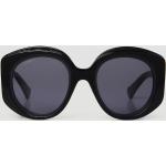 Gucci Gg1308s Round Sunglasses - Woman Sunglasses Black One Size