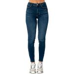 Jeans skinny scontati azzurri 7 XL in misto cotone per Donna Guess Jeans 