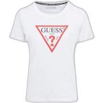 Magliette & T-shirt bianche XS di cotone Bio sostenibili mezza manica con manica corta per Donna Guess 