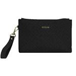 Borsette clutch nere in similpelle per Donna Guess 