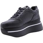 Sneakers larghezza E casual nere platform per Donna Guess 
