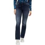 Pantaloni eleganti blu 7 XL sostenibili a sigaretta per Donna Guess Jeans 