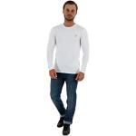 Magliette & T-shirt bianche XL manica lunga con manica lunga per Uomo Guess Jeans 