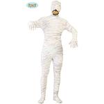 Guirca- Costume Mummia Adulto Uomo Tg.Unica, Colore Bianco, Taglia Unica, 8_10006867