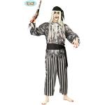 Guirca- Costume Pirata Fantasma/Zombie per Adulti, 48-52, 80695