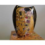 Gustav Klimt - Vaso in porcellana, motivo: il baci