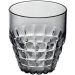Guzzini - Tiffany, Bicchiere Basso in Materiale Plastico - Grigio Cielo, Ø 8,5 x h9,5 cm | 350 cc - 22570092