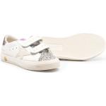 Sneakers larghezza A numero 31 di gomma con glitter chiusura velcro a strappo per bambini Golden Goose 