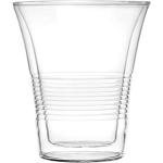 Bicchieri trasparenti di vetro design H&H 