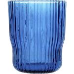 Bicchieri blu di vetro da acqua H&H 