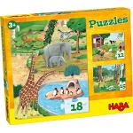 Puzzle classici a tema animali per bambini Haba 