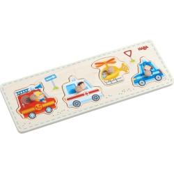 Haba Puzzle Means of Transport attività giocattolo a incastro in legno 12 m+ 1 pz