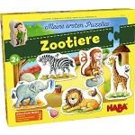Puzzle di legno per bambini zoo per età 2-3 anni 