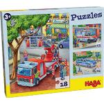 Puzzle classici pompieri per età 2-3 anni 
