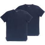 Hackett Crew T-shirt 2 Units Blu L Uomo