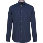 Camicie stampate blu XXL taglie comode di cotone a quadri per Uomo HACKETT 