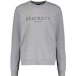 Hackett per uomo. HM580877 Felpa grigia con logo London Crew (XL), Casual, Grigio, Cotone