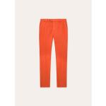 Pantaloni classici scontati arancioni Tencel per Uomo HACKETT 