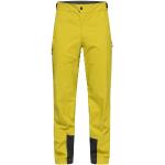 Pantaloni gialli XL Gore Tex impermeabili traspiranti da trekking per Uomo 