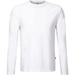 Magliette & T-shirt bianche 3 XL taglie comode oeko-tex sostenibili con scollo tondo manica lunga con scollo rotondo per Uomo 