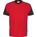 T-shirt tecniche rosse XXL taglie comode tinta unita per Uomo 