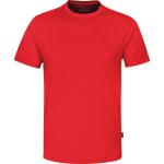 T-shirt tecniche rosse L in poliestere per Uomo 