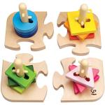 Creative Peg Puzzle by Hape , Wooden Stacker Peg P