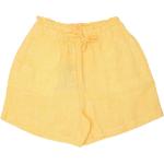 Shorts gialli S di lino per Donna 