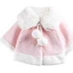 Cappotti casual rosa 18 mesi di pelliccia con pon pon per neonato Happy cherry di Amazon.it 