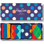 Happy Socks 4-Pack Big Dot Box, colorati e diverte