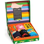 Happy Socks Monty Python Gift Set, Calzini Unisex adulto, Multi, 41-46 confezione da 6