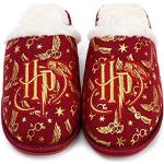 Pantofole larghezza E scontate rosse numero 33 di pelliccia con allacciatura elasticizzata da viaggio per bambini Harry Potter Hedwig 