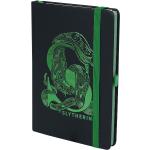 Harry Potter - Slytherin - Premium Notebook - Blocknotes - Unisex - nero verde