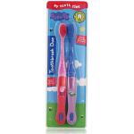Hasbro Peppa Pig Toothbrush Duo Super Soft 4-6 (Pink and Blue)
