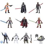 Star Wars Mission Fleet - Set di 10 personaggi da 6 cm, 19 accessori, giocattolo per bambini dai 4 anni in su