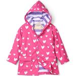 Hatley Printed Raincoats Impermeable, Rosa (Colour Changing Sweethearts 650), 10 Anni Bambina