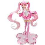 Hatsune Miku Anime Modello Anime Statua Sakura Hatsune Borsa Rosa Miku Pvc Mobile Can Collezionisti Altezza: 20 Cm