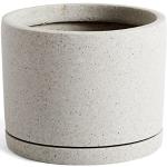 HAY Vaso per piante, in ceramica, grigio/polystone