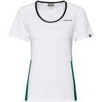 T-shirt bianche XS da tennis per Donna Head 