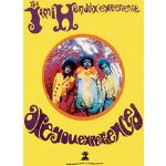 Poster musicali multicolore a tema cuori Jimi Hendrix 