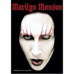 Heart Rock Bandiera Originale Marilyn Manson Head