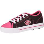 Heelys Classic, Sneaker Bambina, Nero (Black/White/Hot Pink Black/White/Hot Pink), 34 EU