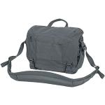 Borse messenger urban grigio scuro di nylon con tasca per laptop per Uomo Helikon-Tex 