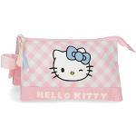 Astucci rosa 3 cerniere per bambini Hello Kitty 